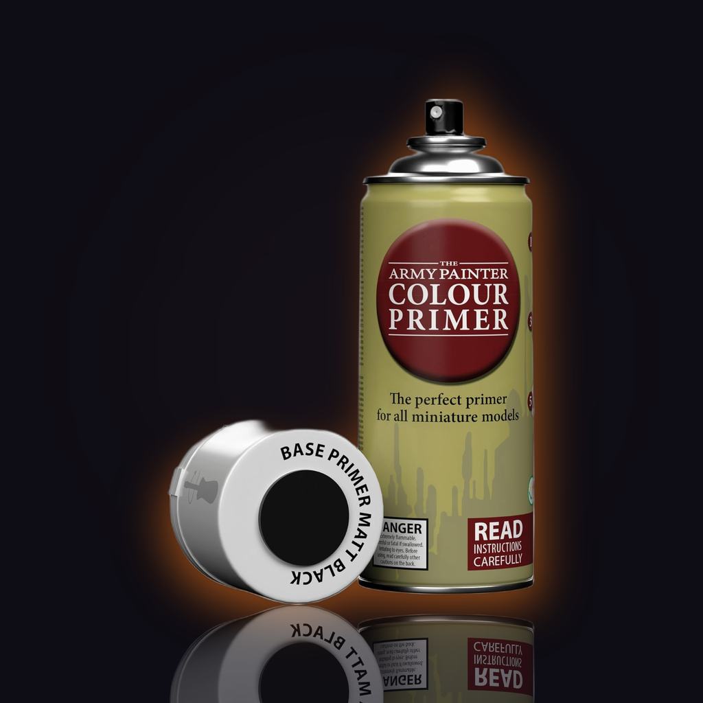 Army Painter Matt Black Spray Primer 400ml