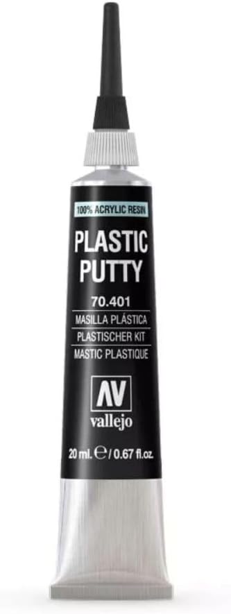 Vallejo Plastic Putty 20ml White Filler