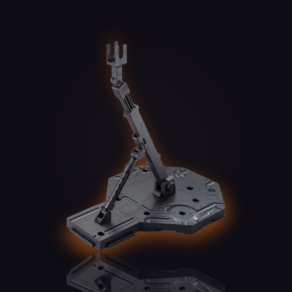 Bandai Action Base 1/100 Black Display Stand