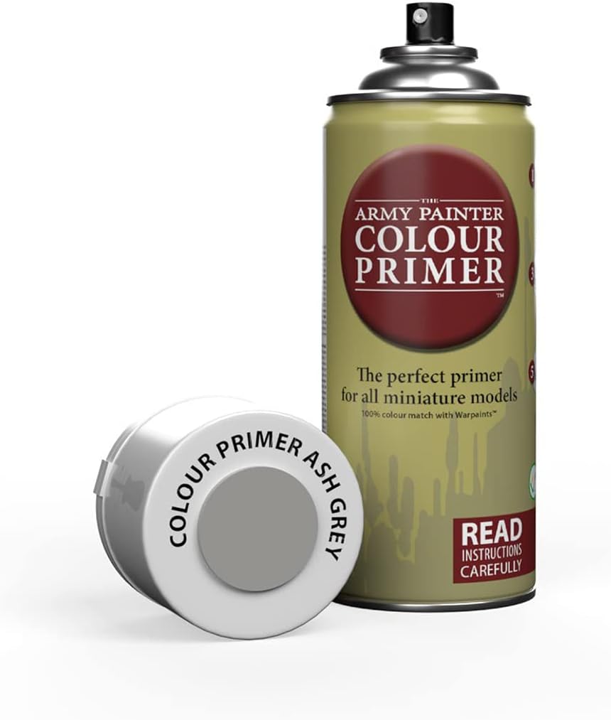 Army Painter Ash Grey Primer 400ml Acrylic Spray