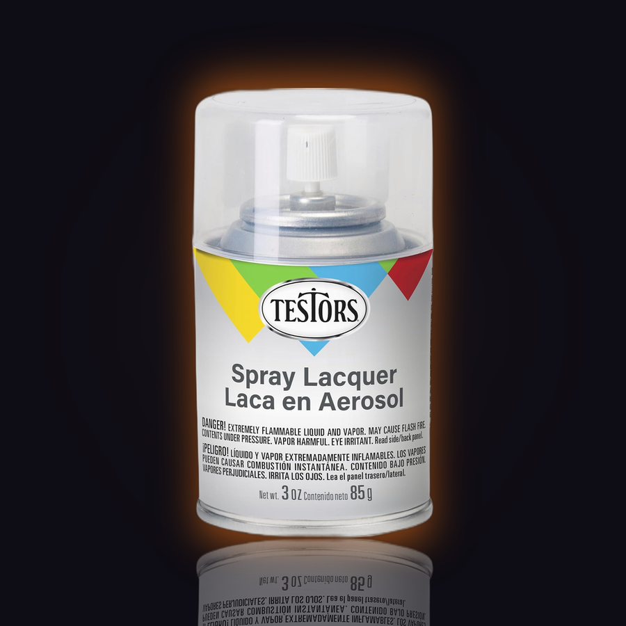 Testors Clear Coat Spray Lacquer 3oz