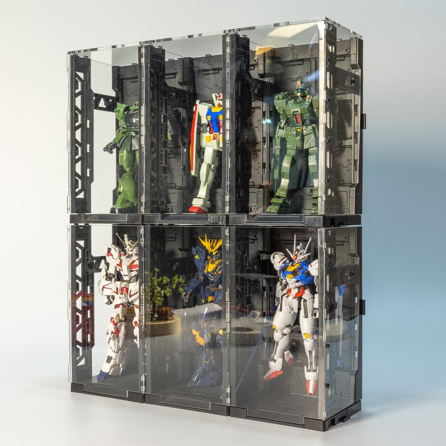 LBASE Interlocking Acrylic Dust Cover for 1/144 Gunpla