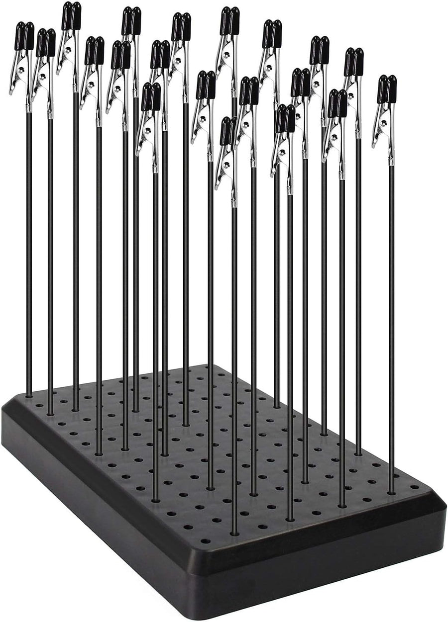 GJJC09B Painting Stand Base with 20 Alligator Clips