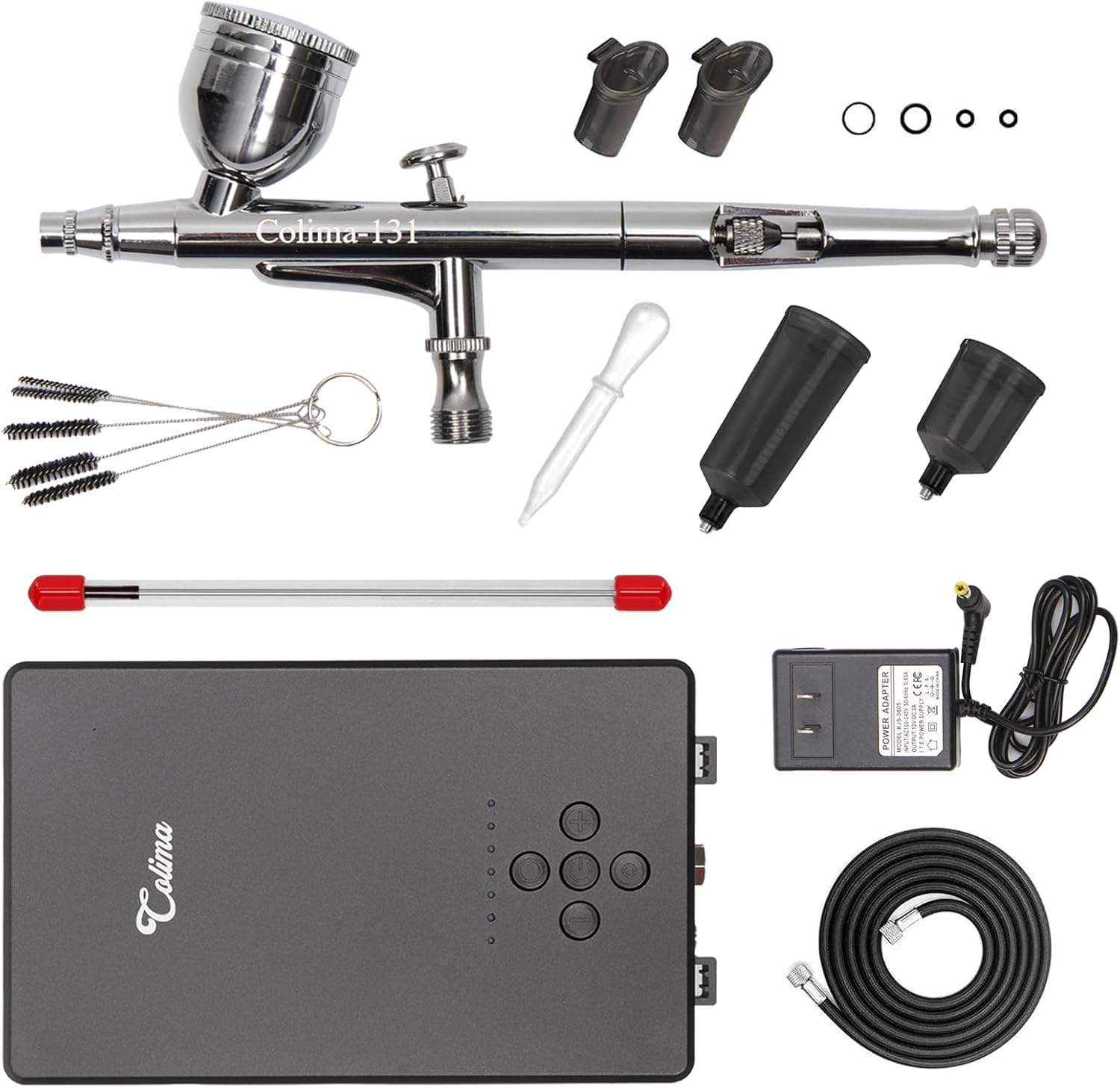 27 PSI Dual Action Multi Function Airbrush Kit