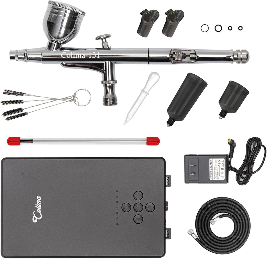 27 PSI Dual Action Multi Function Airbrush Kit