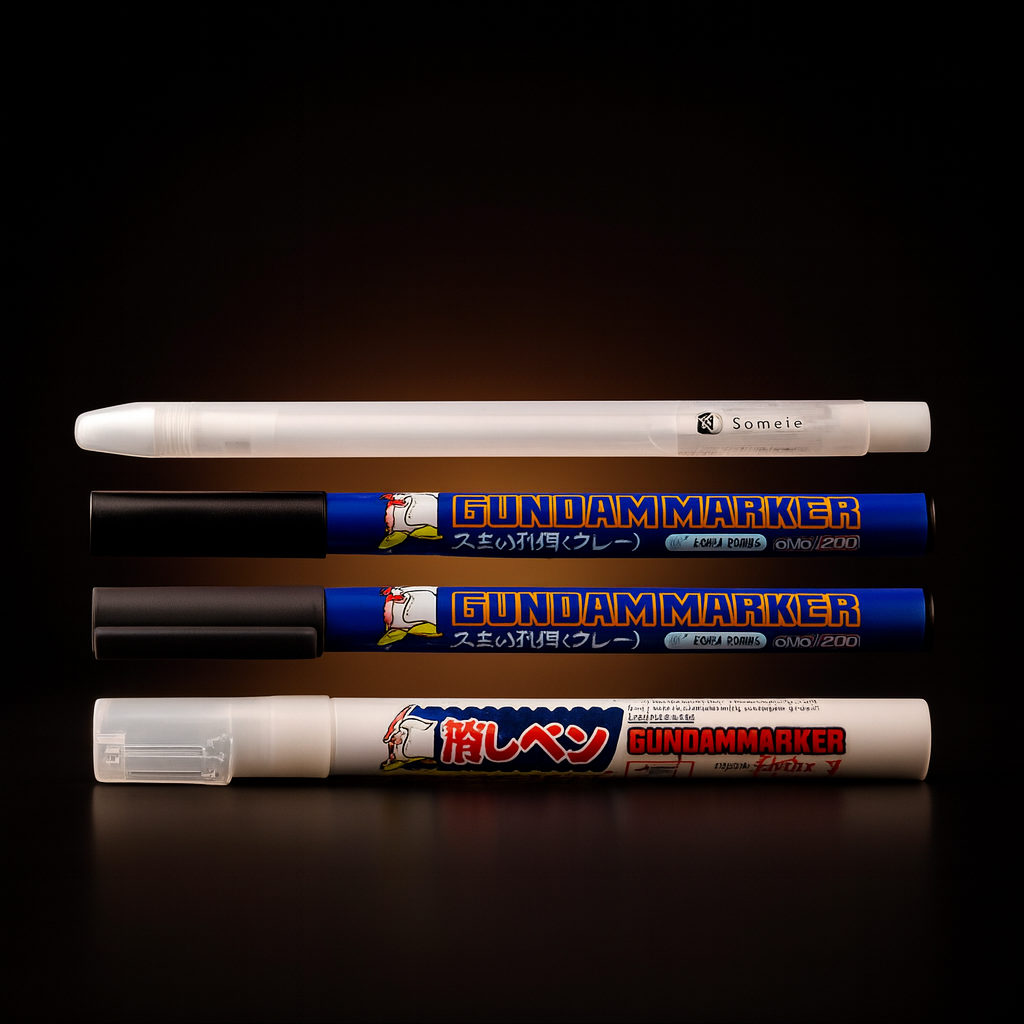 GSI Creos Gundam Marker Panel Lining Set with Eraser
