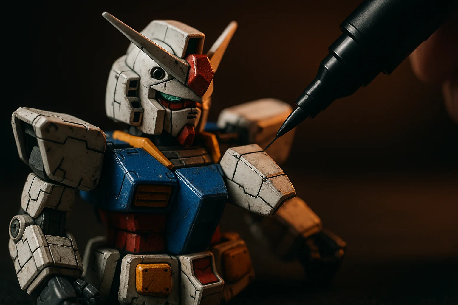How to Panel Line Gunpla: A Beginner's Guide