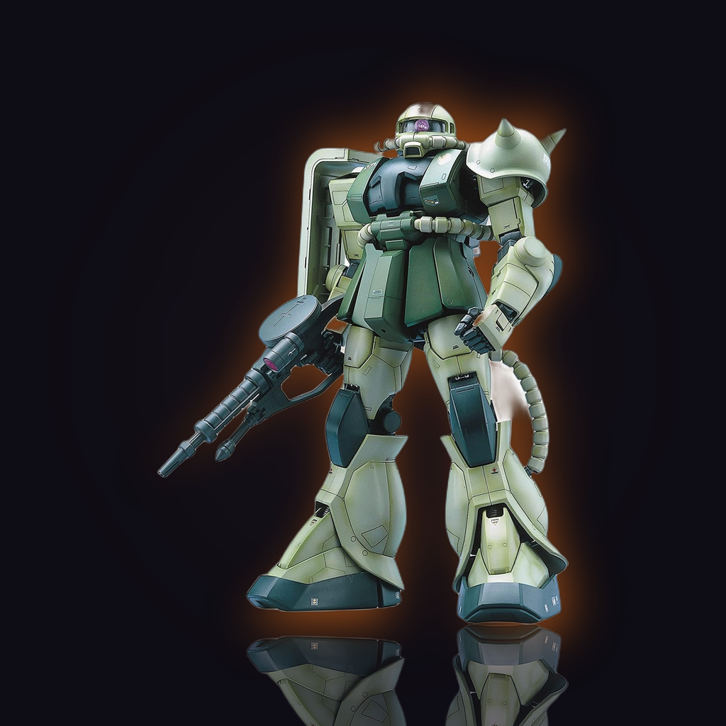 MS-06F Zaku II Green PG 1/60 Model Kit PG