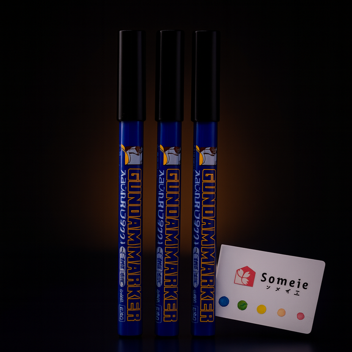 GSI Creos Gundam Marker GM01 Black 3 Pack Panel Lining