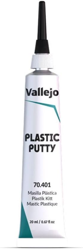 Vallejo Plastic Putty 20ml White Filler