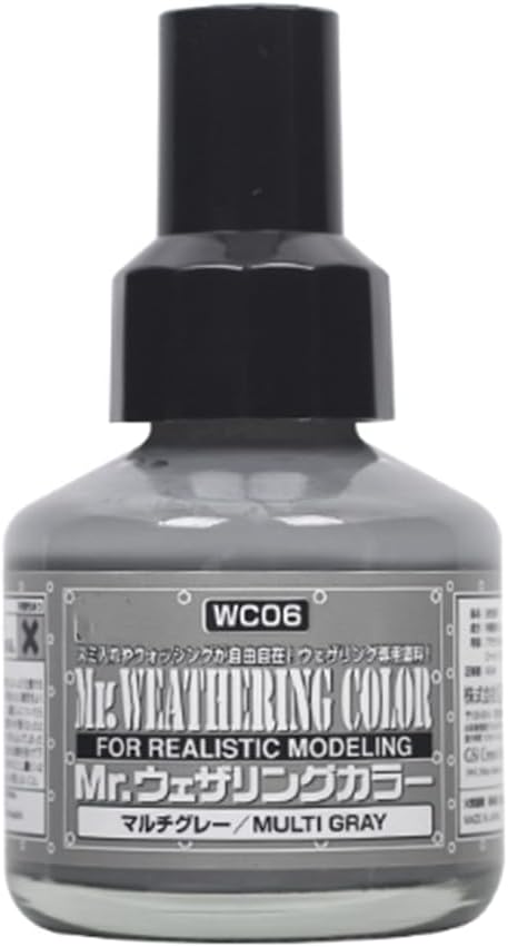 WC06 Panel Wash Liner Enamel Fluid for Gunpla Weathering