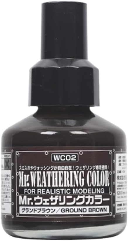 WC02 Panel Wash Liner Enamel Fluid for Model Weathering