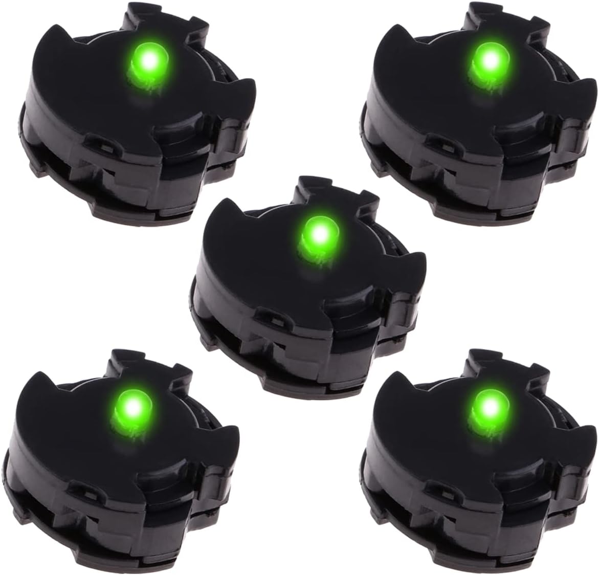 5 Pack Green LED Unit Set for Gundam Model Kits