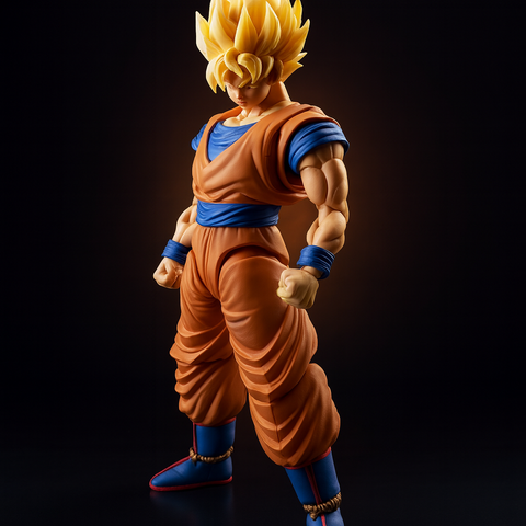 Figure-rise Super Saiyan Goku Building Kit DBZ