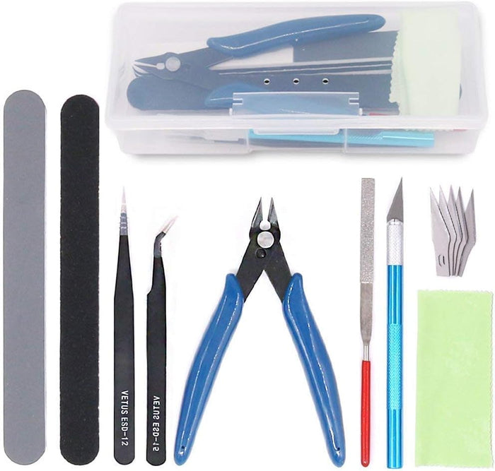 9Pcs Model Kit Tools Hobby Building Craft Set