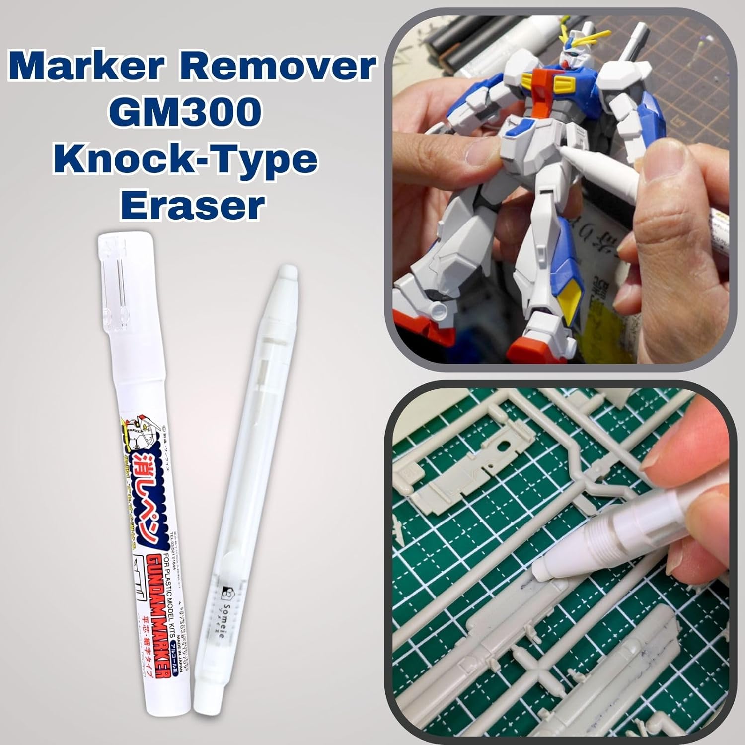 GSI Creos Gundam Marker Panel Lining Set with Eraser