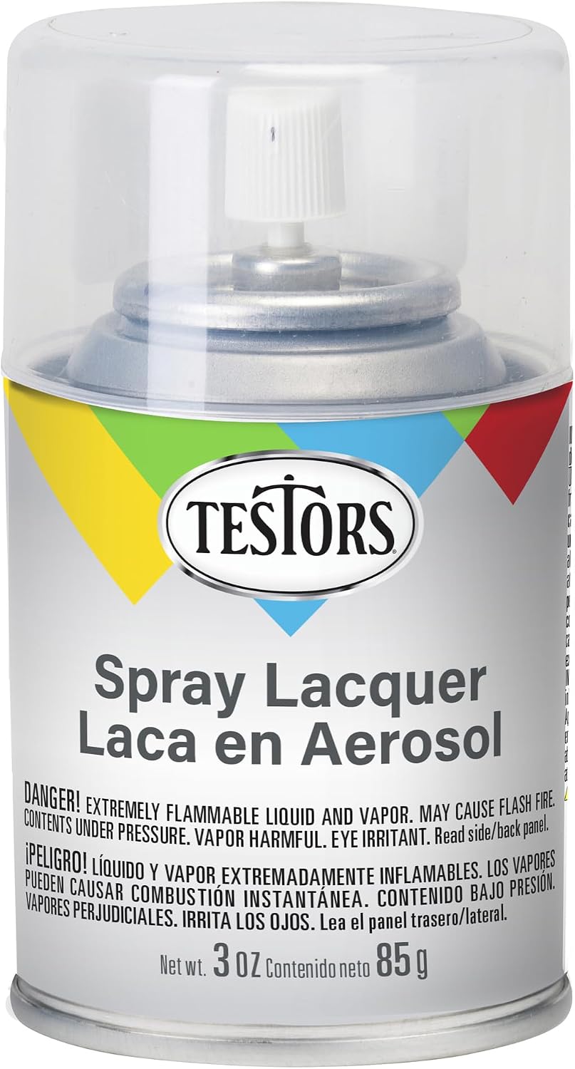 Testors Clear Coat Spray Lacquer 3oz