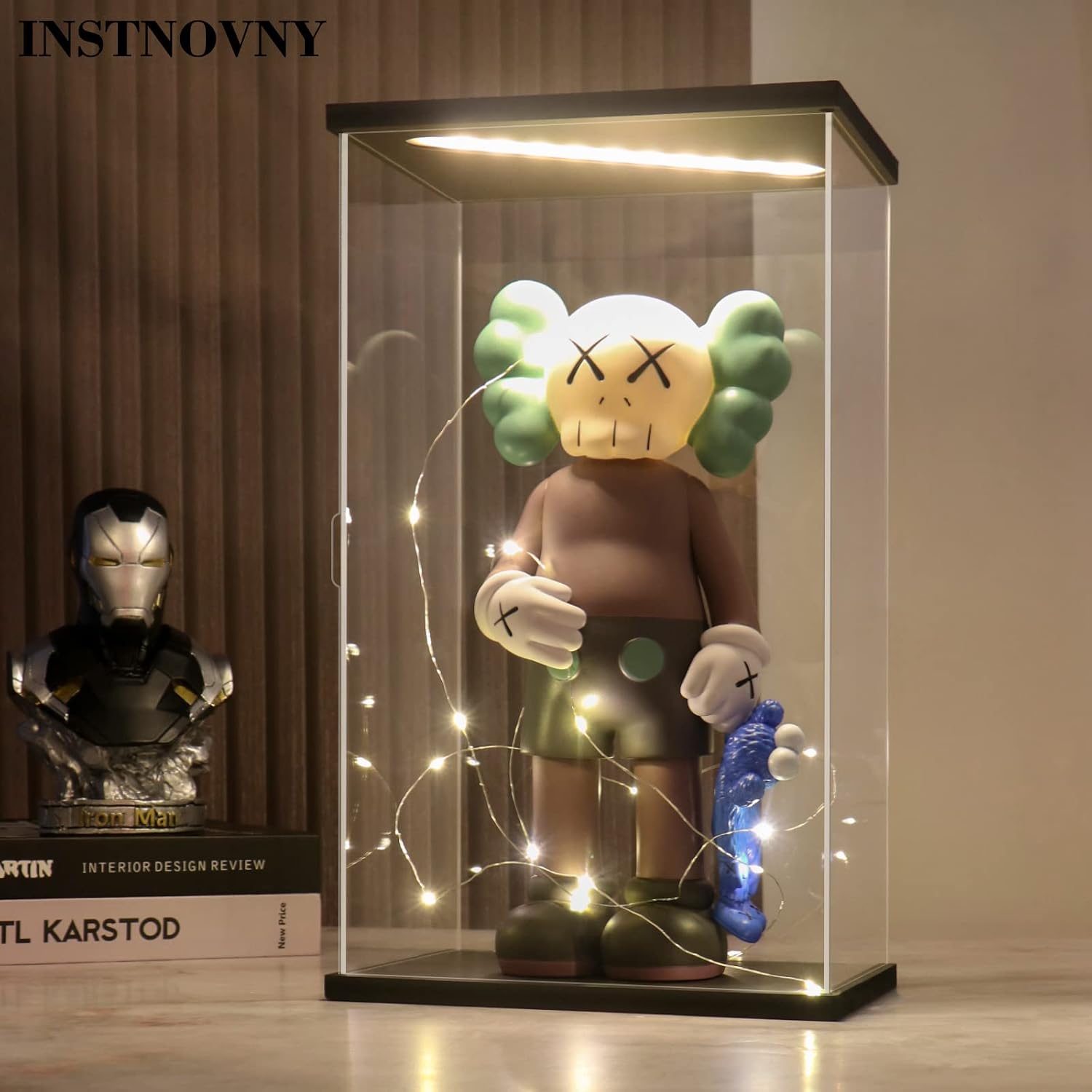 Lighted Acrylic Display Case for Gundam Collectibles