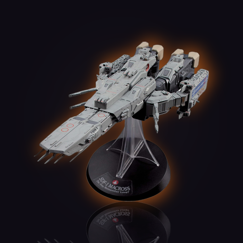 Hasegawa 1/4000 SDF-1 Macross Fortress Ship