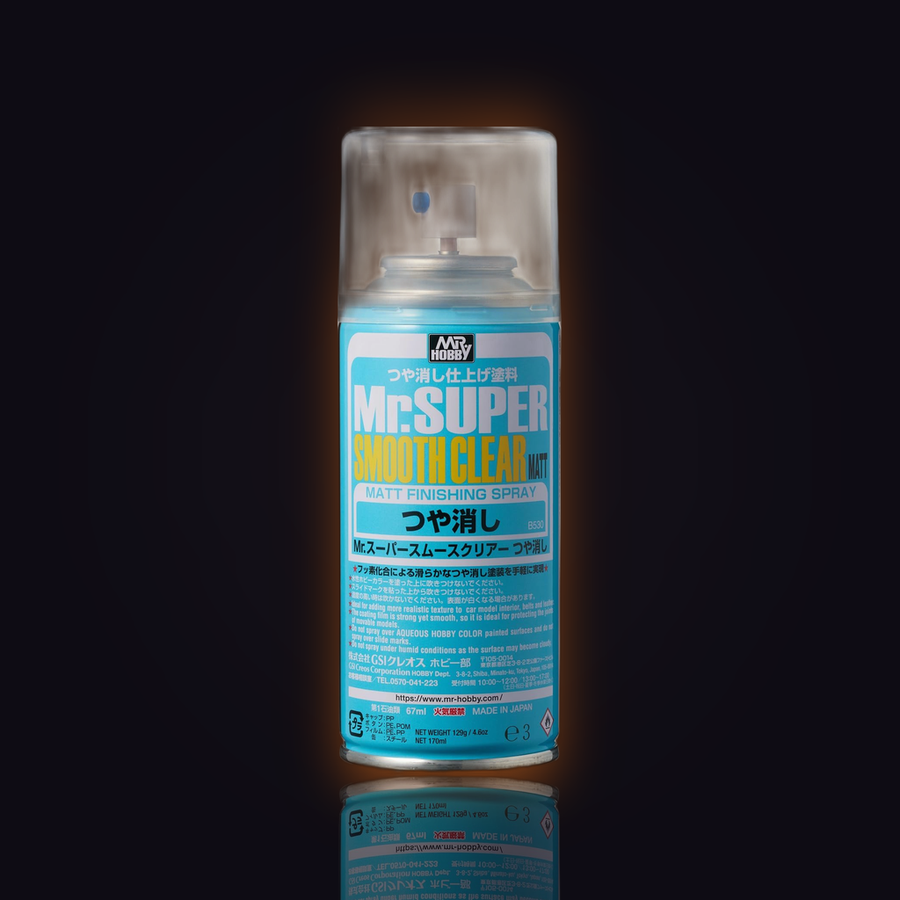 Mr. Super Smooth Clear Flat B530 Topcoat