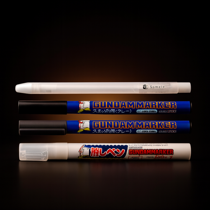 GSI Creos Gundam Marker Panel Lining Set with Eraser