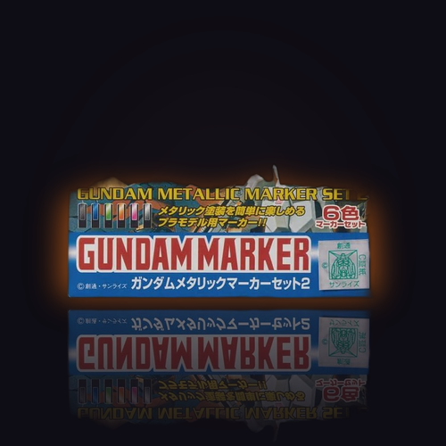 Gundam Marker Metallic Set 2 GMS125 GSI Creos Gunpla
