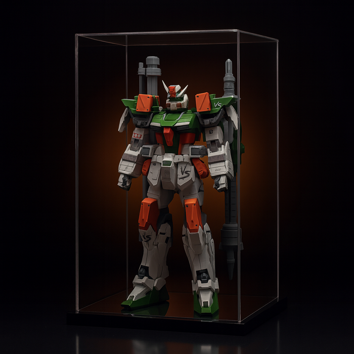 Black Acrylic Display Case for Gundam Model Collectibles